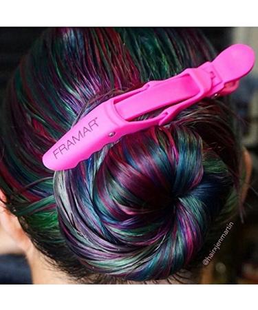 Framar Rubberized Hair Clips - Best Grip & Styling Tool for All Hair Types | International Shipping Available - Buy Online on GoSupps.com