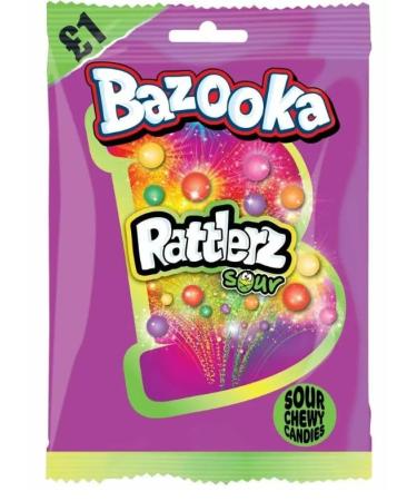 Rattlerz Sour Chewy Candies 24 40g Delicious Tasty And Twisty Treat Gift Hamper For Birthday Christmas Sold By Kidzbuzz - Buy Online on GoSupps.com