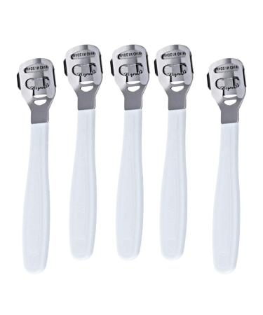 Exceart Metal Spatula Set - 5-Piece Pedicure Tools for Smooth Feet | Heel Scraper Corn Cutter & Razor for Hard Skin - Buy Online on GoSupps.com