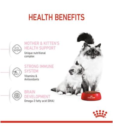 Royal Canin Mother & Babycat Dry Cat Food 4 x 400g - Buy Online on GoSupps.com