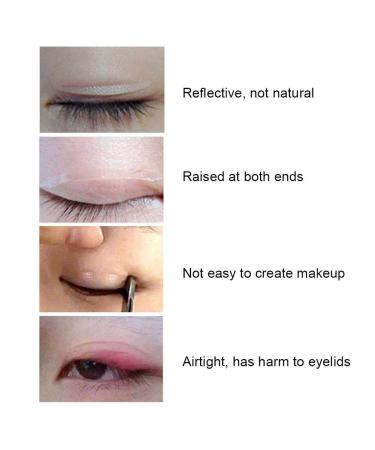 Invisible Eyelid Stripes - 400pcs Transparent Double Eyelid Makeup Tool for Effortless Beauty - Buy Online on GoSupps.com