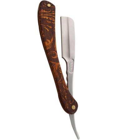 Beaupretty Folding Knife Hairdressing Razor - Stainless Steel Safety Blade for Men | Vintage Hairdresser Supplies - Buy Online on GoSupps.com