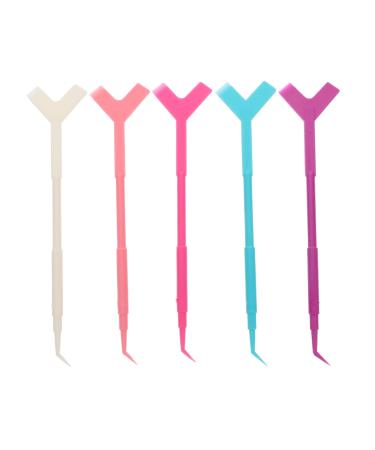 100 Pcs False Eyelash Assistant Lash Lift Brush Eyelash Extension Tool Grafted Eyelashes Brush Hot Mascara Brush Grafted Eyelashes Tool Eyelash Curling Tools Lash Perm Brush 13.3X3X0.2CMx2pcs