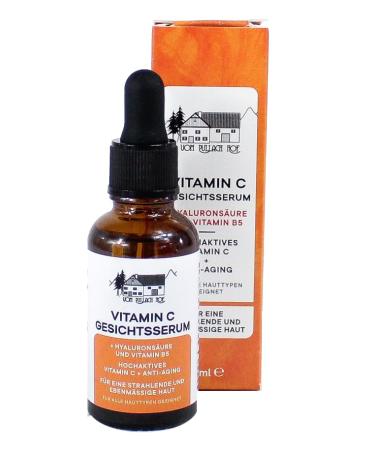 Vom Pullach Hof Face Serum Set 30 ml per Piece Various Active Ingredients for Moisture and Anti-Ageing Care (Vitamin Serum 30 ml)