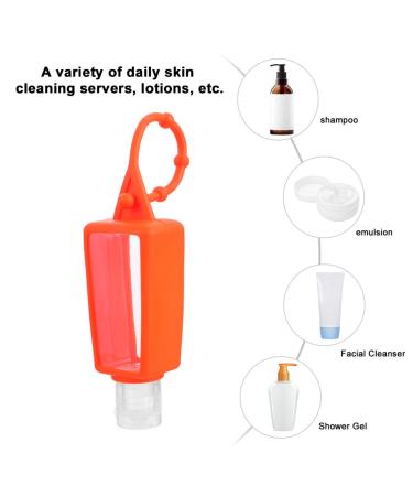 COHEALI 30ML Travel Bottles Set - Portable Containers with Silicone Sleeve and Wrist Keychain - Buy Online on GoSupps.com