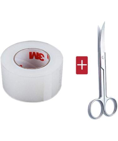 1 Roll(26ft) Clear Plastic Cuttable Invisible Natural Self-Adhesive Makeup Fold Eyelid Tape Stickers Instant Eye Lift Strips With Scissor Big Eye Decoration for Hooded Droopy Uneven Mono-eyelids - Buy Online on GoSupps.com