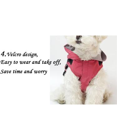 Waterproof Dog Rain Jacket with Hood | Adjustable Reflective Coat for Small to Large Dogs - Available in Green & Blue (3XL) - Buy Online on GoSupps.com