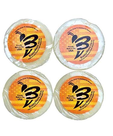 BuzzyWaxx Original Blend 4 Disc Pack - Cast Iron and Carbon Steel Seasoning