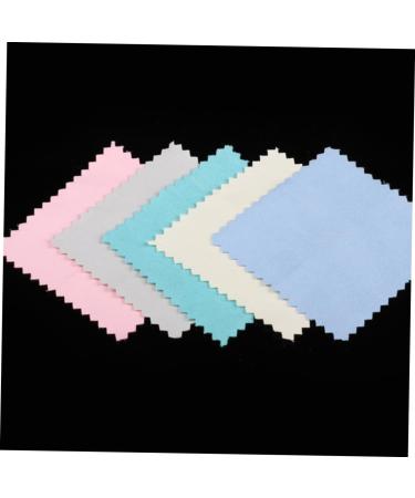 LIFKOME 50pcs Silver Polishing Cloths - Microfiber Cleaning Cloths for Eyeglasses Jewelry & Outdoors | Streak-Free Lens Wipes - Buy Online on GoSupps.com