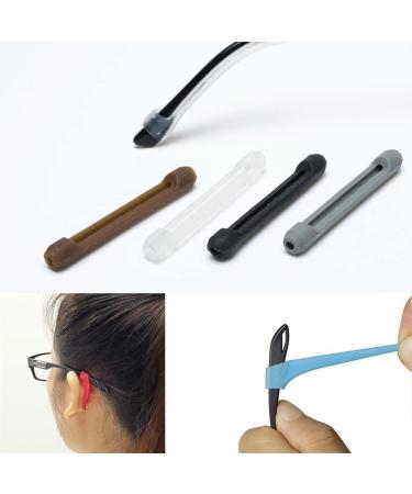 Quesuc 10 Pairs of Non-Slip Silicone Glasses Accessories - Secure Sports & Reading Ear Hooks - Buy Online on GoSupps.com