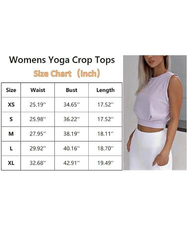 ARRIVE GUIDE Women's Sleeveless Crop Top Athletic Shirt - Medium Black | Yoga, Running, Gym Workout Top - Buy Online on GoSupps.com