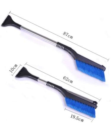 Ice Scraper Multifunctional Telescopic Snow Brush Scraper with Ergonomic Grip for Cars - Buy Online on GoSupps.com