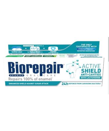 Biorepair Active Shield Toothpaste 75 ml Longlife!