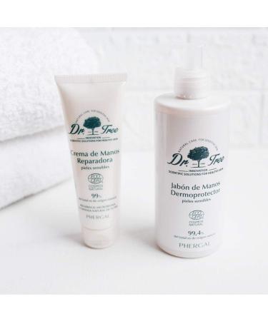 Dr. Tree | Dermoprotector Hand Soap for Sensitive Skin | Cleanse and restore the skin barrier | 99% Natural Ingredients | 300 ml. - Buy Online on GoSupps.com