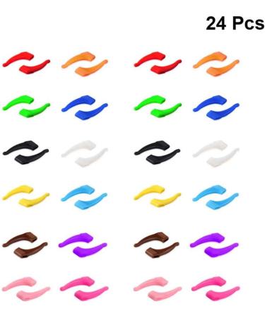 24 Pair Sports Glasses Reading Glasses Anti Slip Eyeglasses Antiskid Ear Pads Sunglasses Adjustable Medium - Buy Online on GoSupps.com