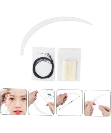 NOLITOY 1 Set Positioning Ruler Drawing Line Tool Eyebrow Ruler Sticker Eyebrow Shaper Ruler Acrylic - Buy Online on GoSupps.com