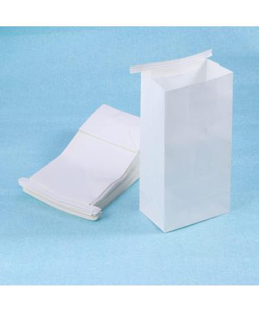 TEHAUX Motion Sickness Glasses Emesis Bag 50 Pack - Disposable Barf Bags for Travel - Vomit Bags for Car Sickness - Portable Emesis Bags in White and Pink - Buy Online on GoSupps.com