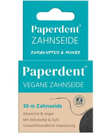 Buy Paperdent Vegan Dental Floss Set - 4 Eucalyptus & Mint Flosses in Eco-Friendly Packaging | Fast International Shipping - Buy Online on GoSupps.com