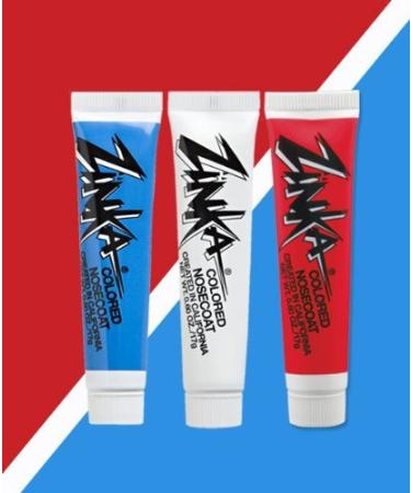 Zinka Team Face Paint and Sun Block - New York - Blue/Red/White