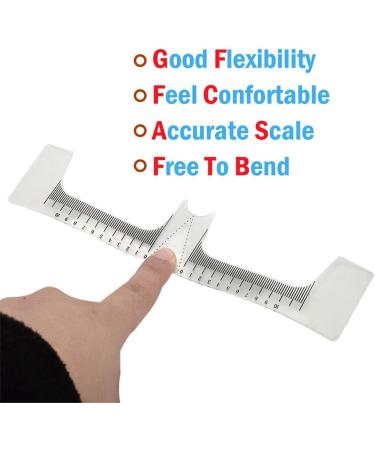  siduytin Eyebrow ruler set eyebrow stamping rulers precise scale stencils for professionals and beginners - Buy Online on GoSupps.com