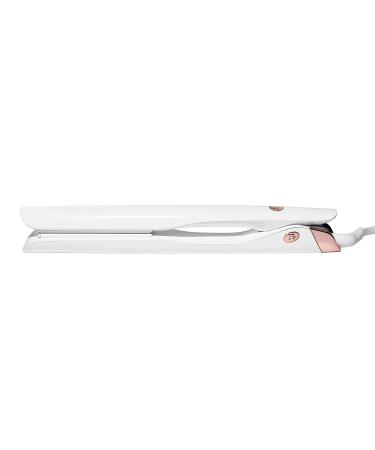 T3 Lucea 1 Professional Digital Ceramic Flat Iron (White/Rose Gold) | 9 Heat Settings for Straightening, Styling, and Curling - Ideal for All Hair Types - Buy Online on GoSupps.com