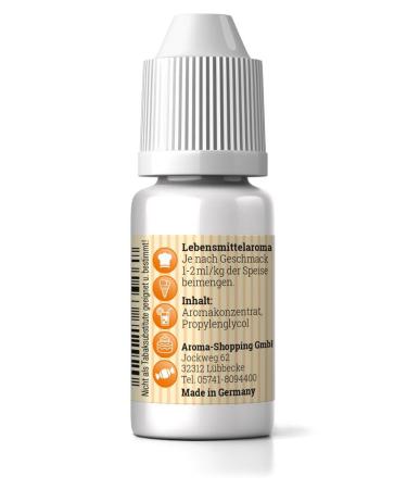 Ellis Flavors Vanilla Natural-Identical Food Flavor | 10ml | Ideal for Food & Drinks | International Shipping Available - Buy Online on GoSupps.com