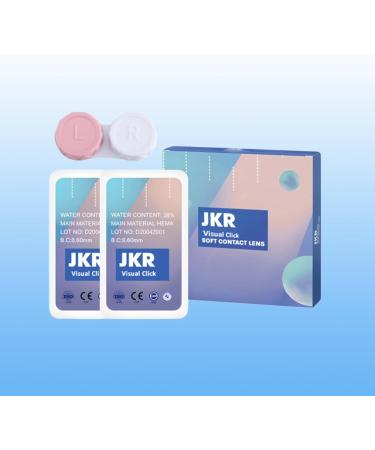 Natural Silicone Comfort Colored Contact Lenses - C-Gray | 1 Pair (2 Pieces) - Dia 14.50 - No Prescription Needed - Buy Online on GoSupps.com