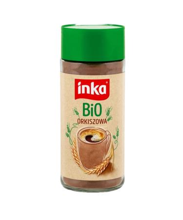 Grana Inka bio orkiszowa Polish Wheat Instant Coffee Net wt 353 oz 100g
