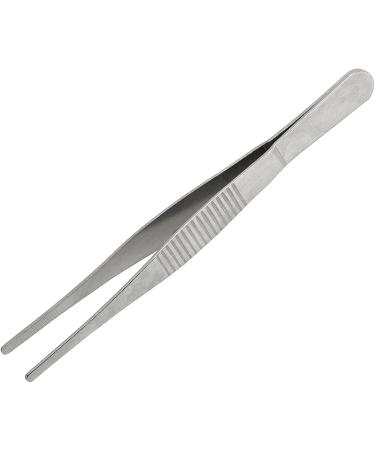 NBGGFF Tweezers Straight forceps Household medical garden kitchen BBQ tools Stainless steel long BBQ food forceps Silver - Buy Online on GoSupps.com