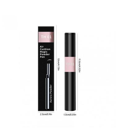 Chrome Air Cushion Nail Powder Pen - Holographic Mirror Effect Manicure Magic Pen - Laser Gold Silver Phantom Sponge Nail Pen - 1PC - Buy Online on GoSupps.com