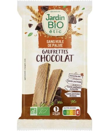 JARDIN BIO - Fine Gaufrette Chocolat Bio De 200G - Lot De 4 - Buy Online on GoSupps.com