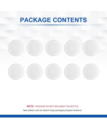 Lanmu Bottle Cap Silicone Gasket for Flash Powermop Refill Liquid Replacement Refill Liquid Accessories for Flash Powermop Floor Cleaner DIY Reusable Bottle Refillable Container (10 Pack) - Buy Online on GoSupps.com