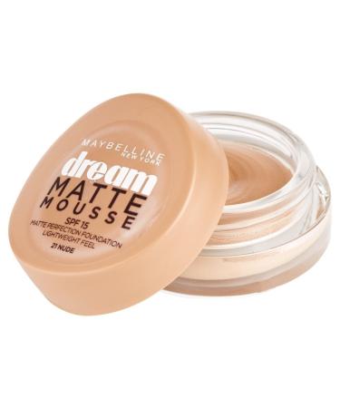 Maybelline Dream Matte Mousse Foundation - 02 Fair Beige 7ml 7 ml (Pack of 1) 021 Nude