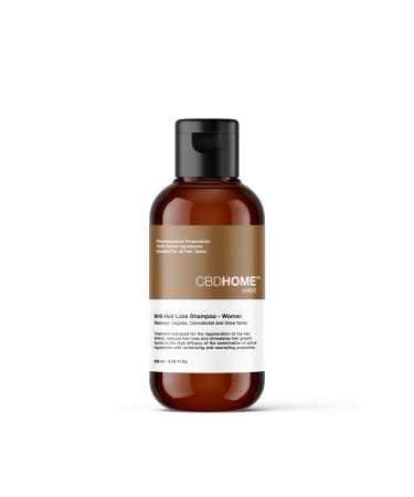 CBD HOME Hair/Shampoo/Treatment Forte anti-hair loss for women with CBD/pharmaceutical formula with cegabe redensyl and growth factors/250 ml