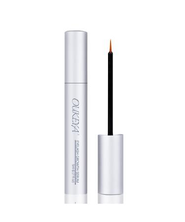 Eyelash Growth Serum - Brow Serum with Natural Growth Peptides for Longer Thicker Eyelashes and Brows Powerful Hypoallergenic Formula Safe and Non-irritating Dermatologist Certified