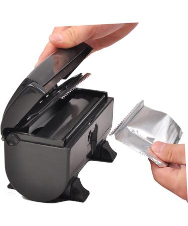 MAGICLULU 1pc Tin Foil Hairdressing Nail Polish Organizer Case Foil Dispenser Foil Nail Automatic Cutting Machine Abs Environmental Protection Material Remover Mini - Buy Online on GoSupps.com