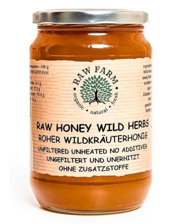 Raw Farm EOOD 900g Pure raw wild thistle thyme heather honey 100 natural unfiltered unheated unpasteurized straight from the beehive Raw Farm