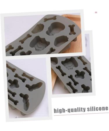 OUNONA 10 Pcs Cake Mold Silicone Molds for Candles Maniquin Halloween Skeleton Molds Bone Cookie Molds Skull Cookie Molds Silicone Cookie Molds Rubber Biscuit Silica Gel Dessert 21X11CMx5pcs - Buy Online on GoSupps.com