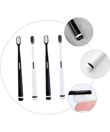 Ipetboom 4-Piece Wangan Hair Toothbrush Set - Soft Brushing Tools for Adults & Pregnant Women | Ultra-Like Camping Toothbrushes with Tooth Gemstones - Buy Online on GoSupps.com
