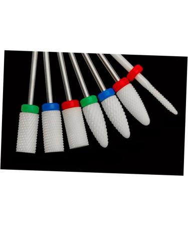 POPETPOP Gel Removal 2Pc nails drill bits nail drill bits corn drill manicure Grinding head nail drill ceramics manicure drill bits nail grinding head nail head shape set polisher electric - Buy Online on GoSupps.com
