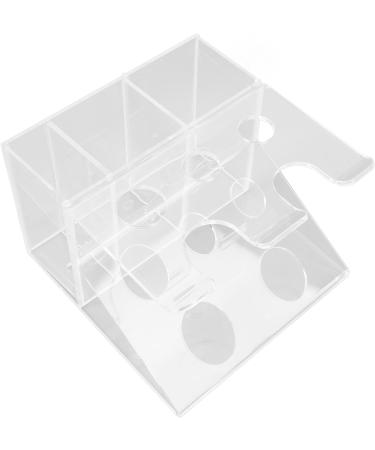 Acrylic Shaving Organizer - Sturdy Multipurpose Razor Holder Stand for Men | International Shipping - Buy Online on GoSupps.com