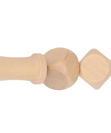 Holz Therapy Massager - Handmade Wood Massage Roller for Lymphatic Drainage & Cellulite Relief | Muscle Pain Relief Device - Buy Online on GoSupps.com