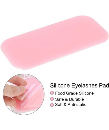 Premium Lash Extension Forehead Pads - Reusable Silicone Eye Pads for Eyelash Extensions | Lint-Free & Soft Pink Under Eye Flaps - Buy Online on GoSupps.com