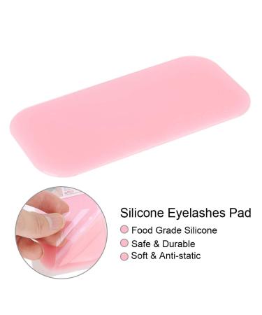 Buy Pink Silicone Eyelash Pallet & Extension Tray Tools - Reusable Eyelash Support & Glue Pillow for Perfect Extensions | International Shipping Available - Buy Online on GoSupps.com