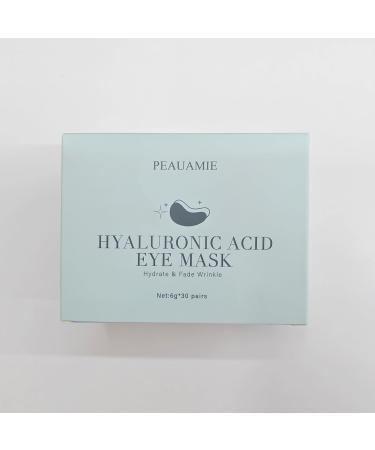 Under Eye Patches with Hyaluronic Acid - 30 Pairs for Dark Circles Puffiness & Wrinkles - Blue Eye Masks - Buy Online on GoSupps.com