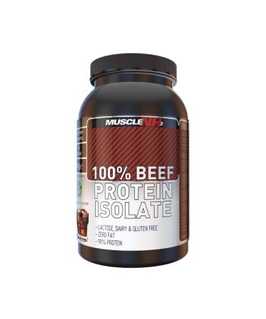 MuscleNH2 Beef Protein Isolate Powder 90% High Protein Low Fat Dairy Free Gluten Free Soy Free Clear Isolate Cola Flavour 900g 30 Servings (Pack of 1) Cola 1 kg