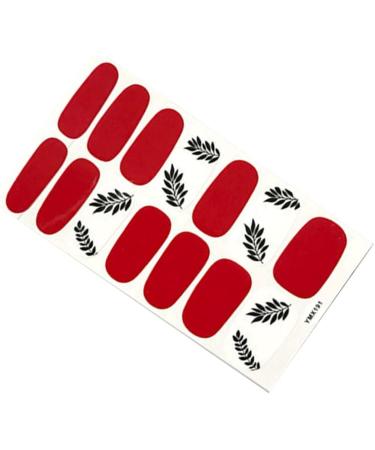 dijiusidy Nail Art Stickers Self-Adhesive Fingernail Decal with Strap Glue DIY Art Decor Full Cover Manicure Kits for Women Girls YMX191 - Buy Online on GoSupps.com