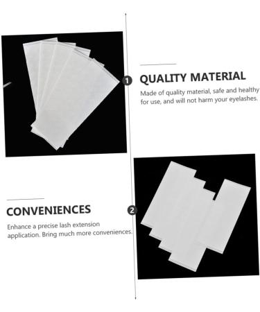 minkissy 30 Sheets magnetic Fake eyelashes Extension glue Adhesive strip eyelash adhesive stand eyelash adhesive base Glue rack eyelash adhesive holder base lash glue stand - Buy Online on GoSupps.com