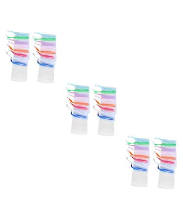 Beaupretty 75 pcs bar soap bag mesh bag soap mesh bag soap net bag mesh soap sack exfoliating mesh soap pouch mesh mesh soap saver soap drawstring cleansing protective bag 1 Count (Pack of 1) As Shownx3pcs