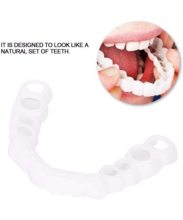 Xiaocui Snap-In Veneers | Comfortable Fit Fake Teeth | Beautiful White Smile Dentures - Buy Online on GoSupps.com